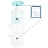 Wessper D2 BOROSILICATE Wasserfilterkanne 3 L Minze – Produktbild-Vorschau 5