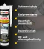 Isolbau Sanitární silikon 1 x 300 ml, čirý – vysoce Náhled obrázku produktu 2