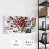 Magnettafel 100x50cm Pinnwand Whiteboard beschreibbar - Produktbild-Vorschau 4