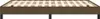 vidaXL Bettgestell ohne Matratze Dunkelbraun 140x200 cm Produktbild-Vorschau 5