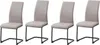 Schwingstuhl 4er Set Polyurethancappuccino SallyP HTI-Line Produktbild-Vorschau 1