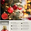 Lot 84 boules de Noël rouges - rouge Voir les images du produit 2