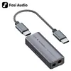 Fosi Audio DS2 USB-C auf 3,5 mm DAC – Tragbarer Produktbild-Vorschau 5