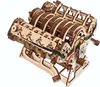 Puzzle 3D, Moteur V8, Ugears, bois, 776 pièces Voir les images du produit 26