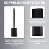 Toilettenbürste für die Wandmontage Klobürste Silikon, WC Produktbild-Vorschau 4