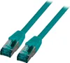 EFB RJ45 Patchkabel S/FTP, Cat.6A, LSZH, 5m, grün Produktbild-Vorschau 3