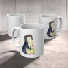 Mr. & Mrs. Panda Kindertasse Pinguin Blumen - Weiß - Produktbild-Vorschau 4