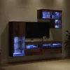 vidaXL TV-Wandgeräte 6 stk. Altholz Holzwerkstoff Produktbild-Vorschau 5