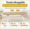 Esstisch Rund Ovo, Esstisch Ausziehbar 110-210 cm, Moderner Produktbild-Vorschau 7
