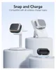 Three different wireless charging stands for AirPods Pro, each with a different color AirPods Pro case attached. Anteprima dell’immagine prodotto