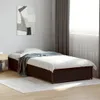 Bettgestell Schwarz 90x190 cm Holzwerkstoff und Metall Produktbild-Vorschau 3