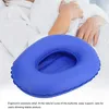 Omyvatelný přenosný vzduchový nafukovací modrý bedpan Náhled obrázku produktu 3