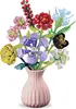 Blumenstrauß aus Bausteinen, KOMPATIBEL MIT LEGO, 8 BLUMEN Produktbild-Vorschau 2