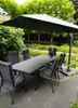 Lesli Living Ampelschirm "Virgo Flex" Grey 3x3m Produktbild-Vorschau 12