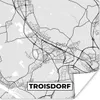 MuchoWow® Poster Troisdorf - Karte - Stadtplan - Produktbild-Vorschau 1