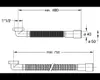 tecuro flexibler Spülen-Ablaufschlauch 1 1/2" x Ø 40/50 mm, Produktbild-Vorschau 6