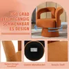 MODFU 360° drehbarer Freizeitsessel Loungesessel Produktbild-Vorschau 4