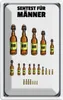 vianmo Blechschild 18x12 cm Alkohol Sehtest für Männer Produktbild-Vorschau 1