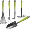 com-four® 5-teiliges Garten-Werkzeug-Set - Gartenset mit Produktbild-Vorschau 8