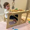 Montessori-Hilfsturm – Tisch und Stuhl All-In-One, Turm mit Produktbild-Vorschau 6