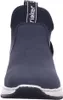 A close-up, front-facing view of a blue Rieker boot. Produktbild-Vorschau