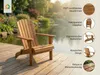 Prestige Home klappbarer Liegestuhl Adirondack aus Akazie, Produktbild-Vorschau 6