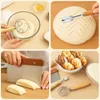 25cm Rattan Gärkorb Set 10-teilig – Komplettes Brotback-Set Produktbild-Vorschau 9