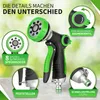 Dunlop Gartenbrause - Multi Handbrause mit 8 Sprühmustern Produktbild-Vorschau 3
