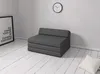 sunnypillow Premium Klappmatratze mit Kopfteil  80 x 220 x Produktbild-Vorschau 3