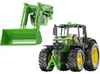Siku John Deere set met afneembare frontlader, groen Productafbeelding-voorbeeld 1