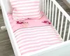 Alvi Baby Bettwäsche-Set 80x80 & 35x40 – „Rock Cat” Rosa – Produktbild-Vorschau 5