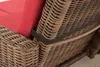 CLP Polyrattan Sofa Ancona 5mm braun-meliert Polsterfarbe Produktbild-Vorschau 8