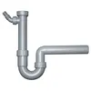 Haas PP-Spülensiphon 1 1/2" Greta mit einem WS-Anschluss, Produktbild-Vorschau 3