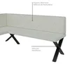 Eckbank Akiko Metal X -168x128-Rechts-Inari22- Produktbild-Vorschau 5