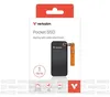 verbatim Pocket SSD USB 3.2  1TB Black/Orange               Voir les images du produit 13