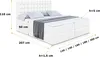 ALTDECOR Boxspringbett mit Matratze und Lattenrost  - VIONE Produktbild-Vorschau 8