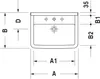 DURAVIT Waschtisch Starck 3 65 cm weiß 030065 Produktbild-Vorschau 13