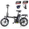 A10 Elektrické skládací kolo 16", 250 W motor, baterie 36 V Náhled obrázku produktu 9