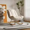 CDGlobal Fauteuil à bascule, Fauteuil à bascule moderne Voir les images du produit 9