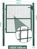 Furtka ogrodowa SWANEW Brama ogrodzeniowa 100 x 100 cm Podgląd zdjęcia produktu 4