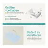 EMKE Lavabo asymétrique avec trou pour robinetterie à Voir les images du produit 6