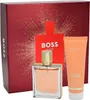 A gift set containing Hugo Boss perfume and body lotion. Podgląd zdjęcia produktu