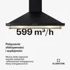 Klarstein Okap kuchenny 90cm, Okap wyciągowy z diodami RGB Podgląd zdjęcia produktu 4