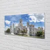 Glasbilder 120x60 Wandkunst Spanien Brunnen Palace Madrid Produktbild-Vorschau 2