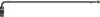 A single curtain rod with a mounting bracket and a decorative finial. Produktbild-Vorschau