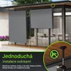 Tenda da sole verticale da esterno HLS023-3, 200 x 270 cm, Anteprima dell’immagine prodotto 3