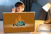 MuchoWow® Laptop Aufkleber Sticker Cover Auto - Gelb - Produktbild-Vorschau 3