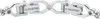 A close-up view of a silver bracelet clasp with the Swarovski logo visible. Voir les images du produit
