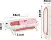 Hengda Vasca da bagno pieghevole per bambini 83 cm Vasca da Anteprima dell’immagine prodotto 2
