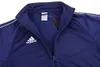 adidas Herren Trainingsjacke, Größe:L, Farbe:Dunkelblau Produktbild-Vorschau 3